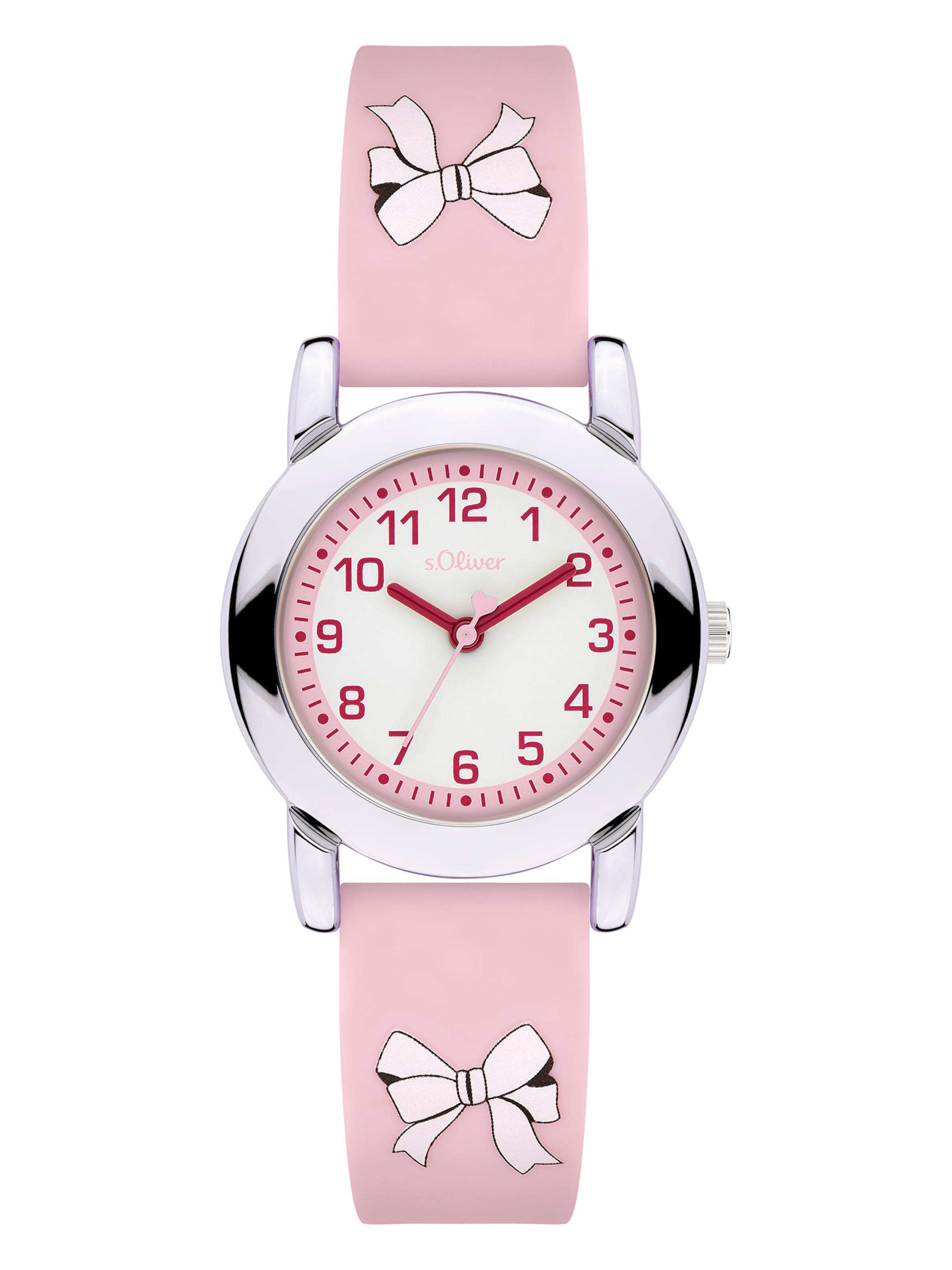 s.Oliver Watch in Pink: front