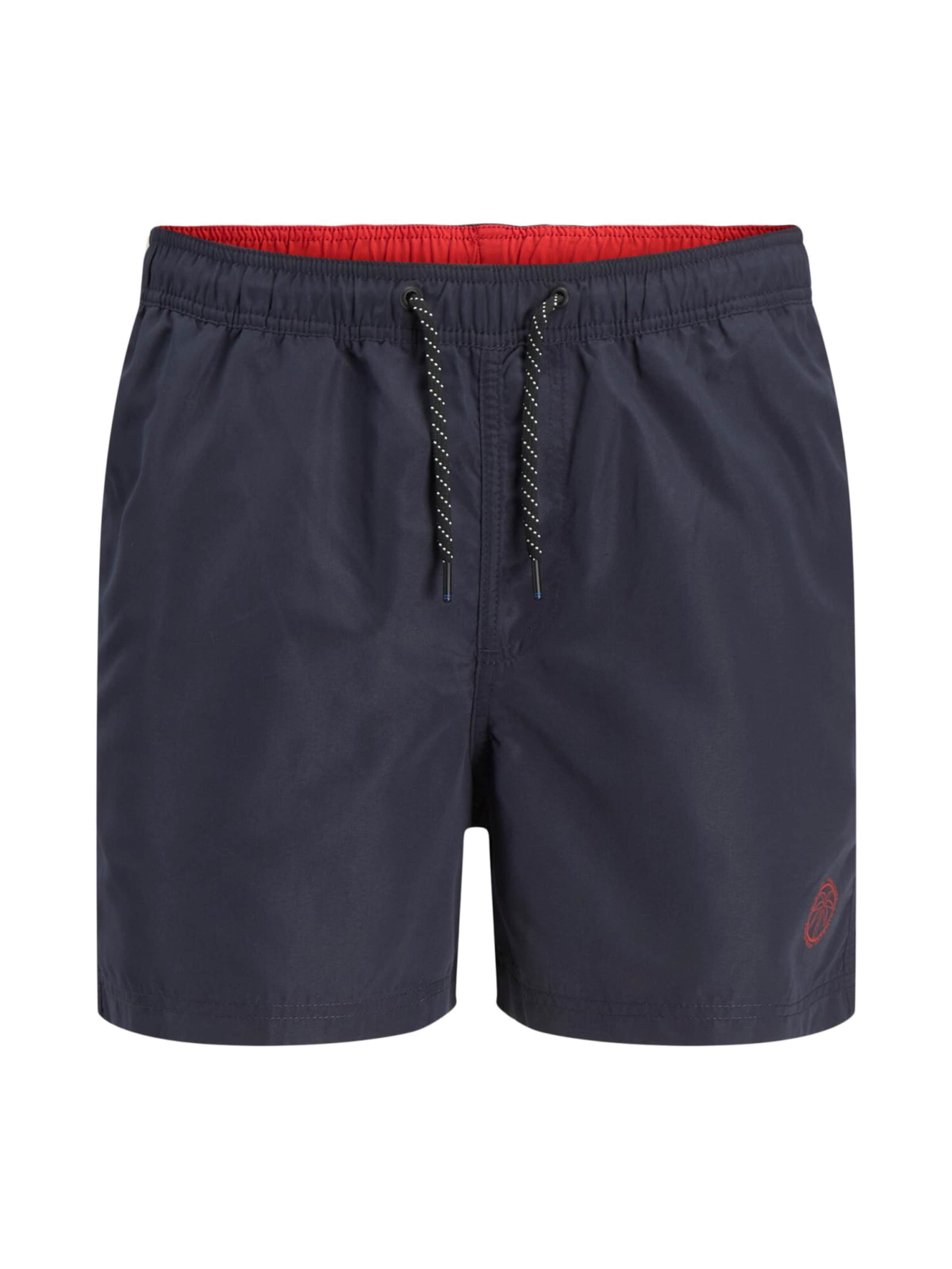 JACK & JONES Шорти за плуване 'Crete' в синьо: отпред