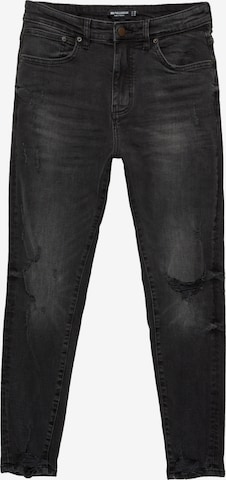 Jean Pull&Bear en noir : devant