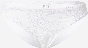 Seafolly - Cueca biquíni 'Hipster Pant' em branco: frente