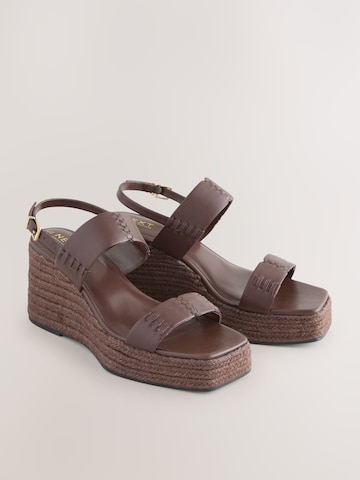Next Sandal in Brown