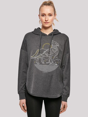 F4NT4STIC Sweatshirt 'Harry Potter Buckbeak' in Grey: front