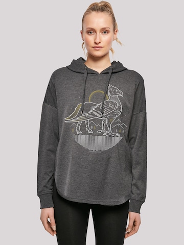 F4NT4STIC Sweatshirt 'Harry Potter Buckbeak' in Grau: predná strana