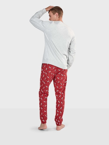 Gisela Pyjamas lang 'Snoopy' i grå