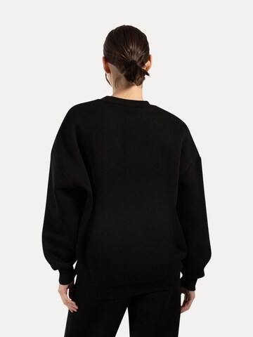 Smilodox Sweatshirt 'Riven' in Zwart