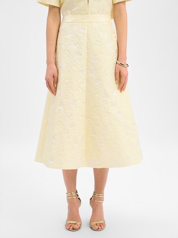 Jupe Marie Lund en jaune : devant