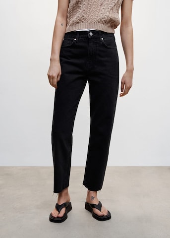 MANGO Regular Jeans 'Irene' in Black: front
