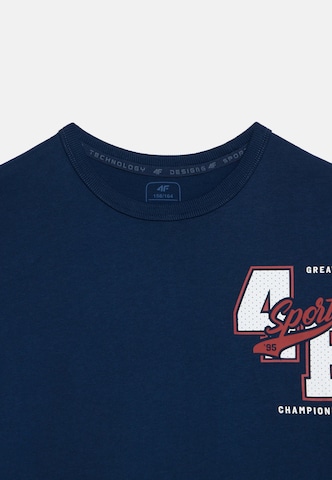 Maglia funzionale di 4F Junior in blu