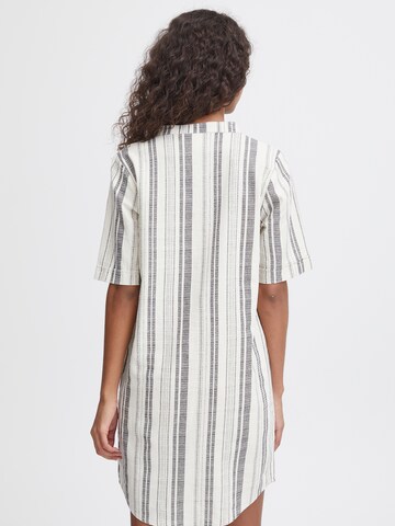 ICHI Jurk 'LINO' in Beige