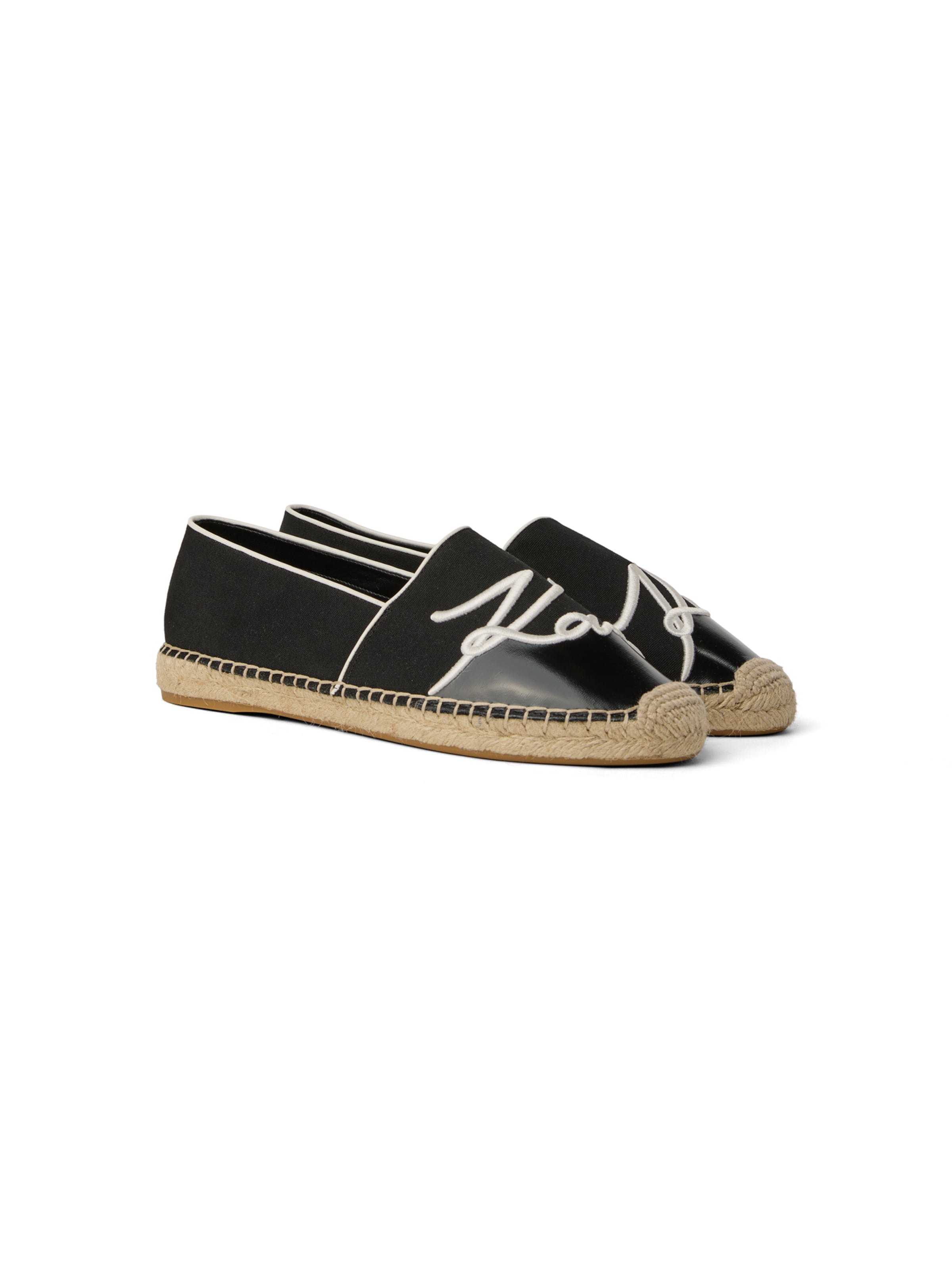 Karl LagerfeldEspadrile ' KAMINI SLIP ON ' - crna boja