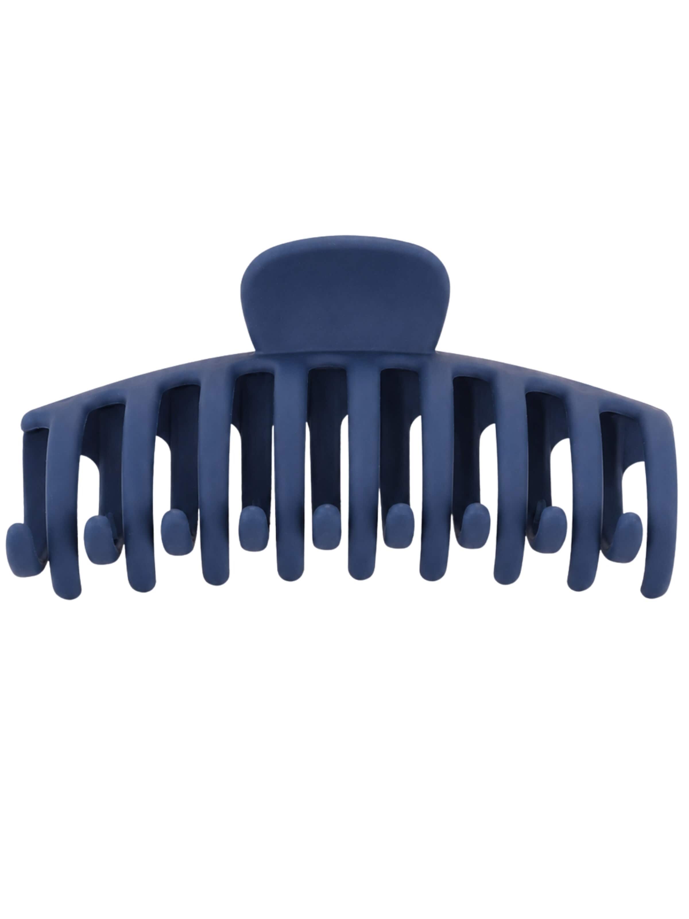 soho Hair accesoires Haarschmuck 'Kana Hair Claw - Navy Blue'‌‌‌‌‌‌‌‌‌ in Blau: Vorderseite