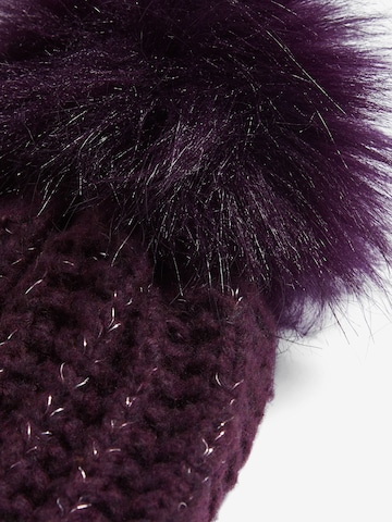 Lipsy Czapka w kolorze fioletowy