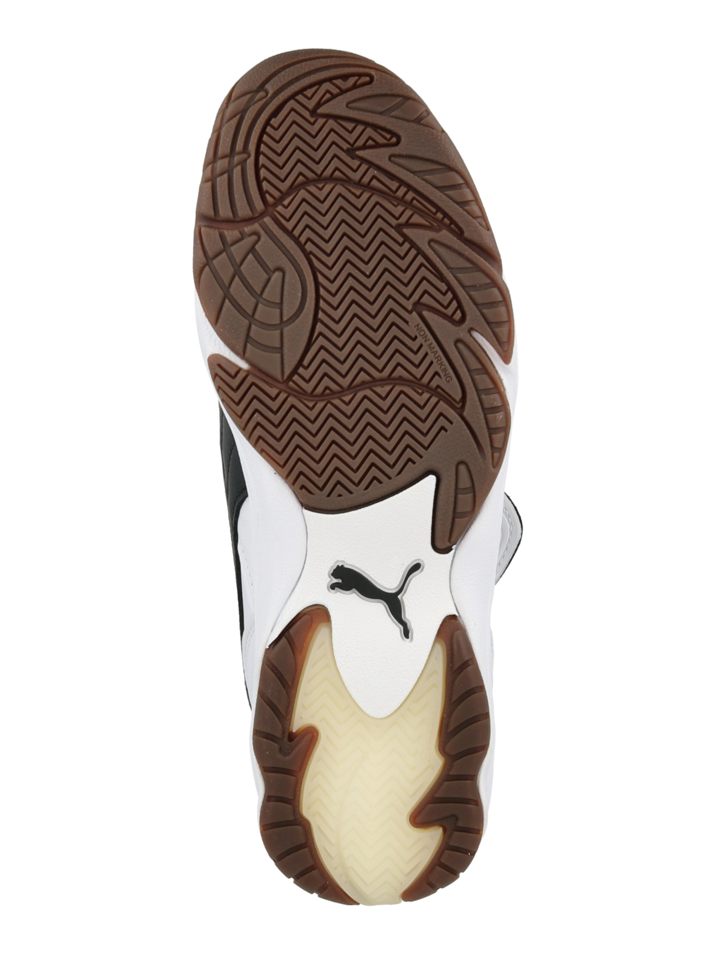 PUMA Σνίκερ χαμηλό 'King' σε λευκό