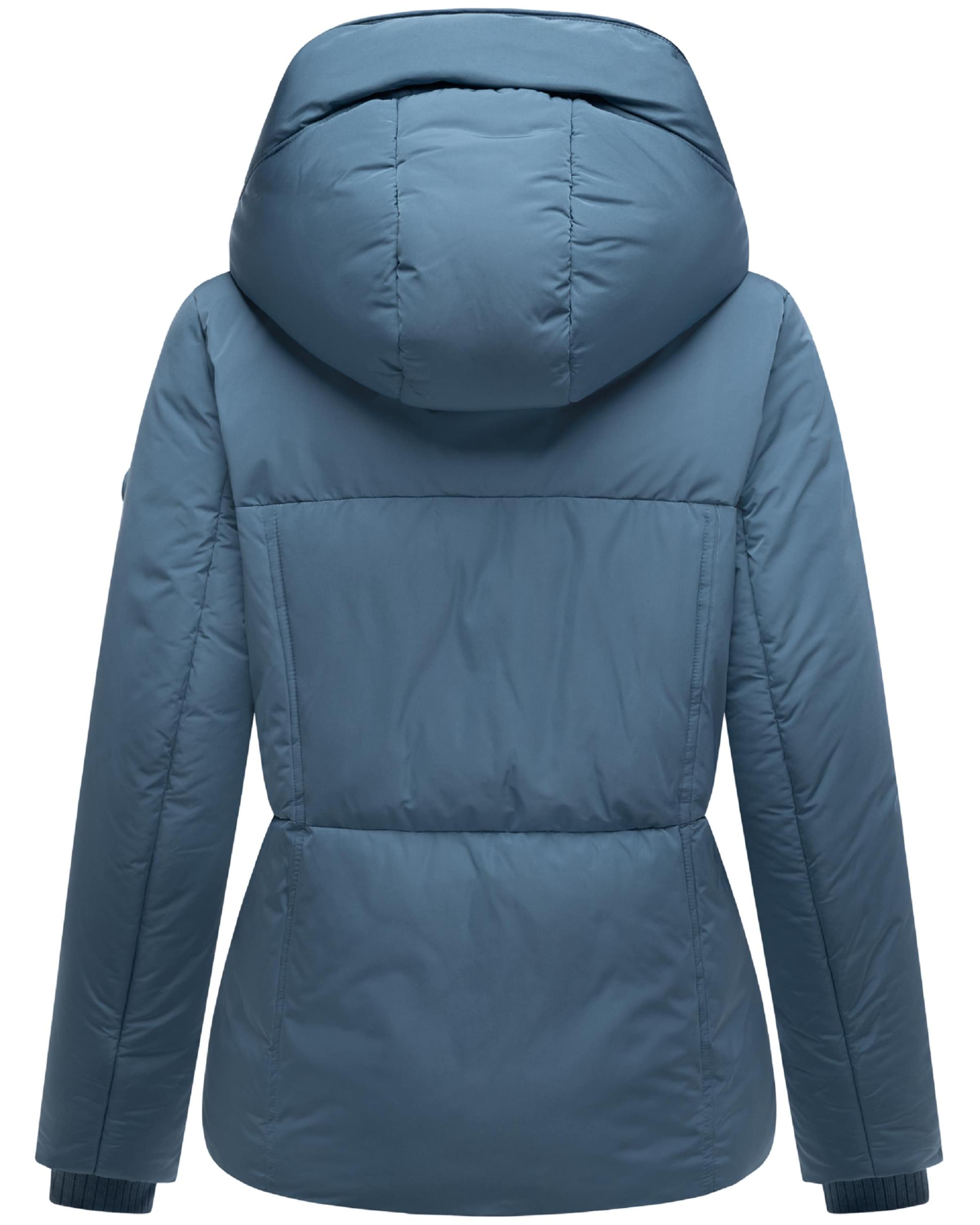 NAVAHOO Vinterjacka 'Flüsterfee 14' i blå