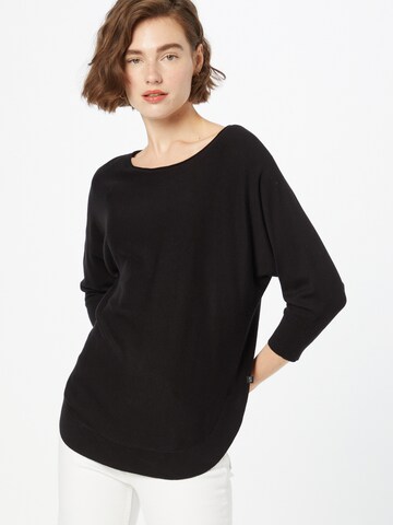 QS Pullover i sort