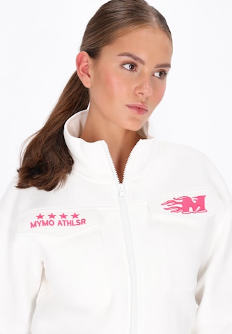 myMo ATHLSR - Sudadera con cremallera en blanco