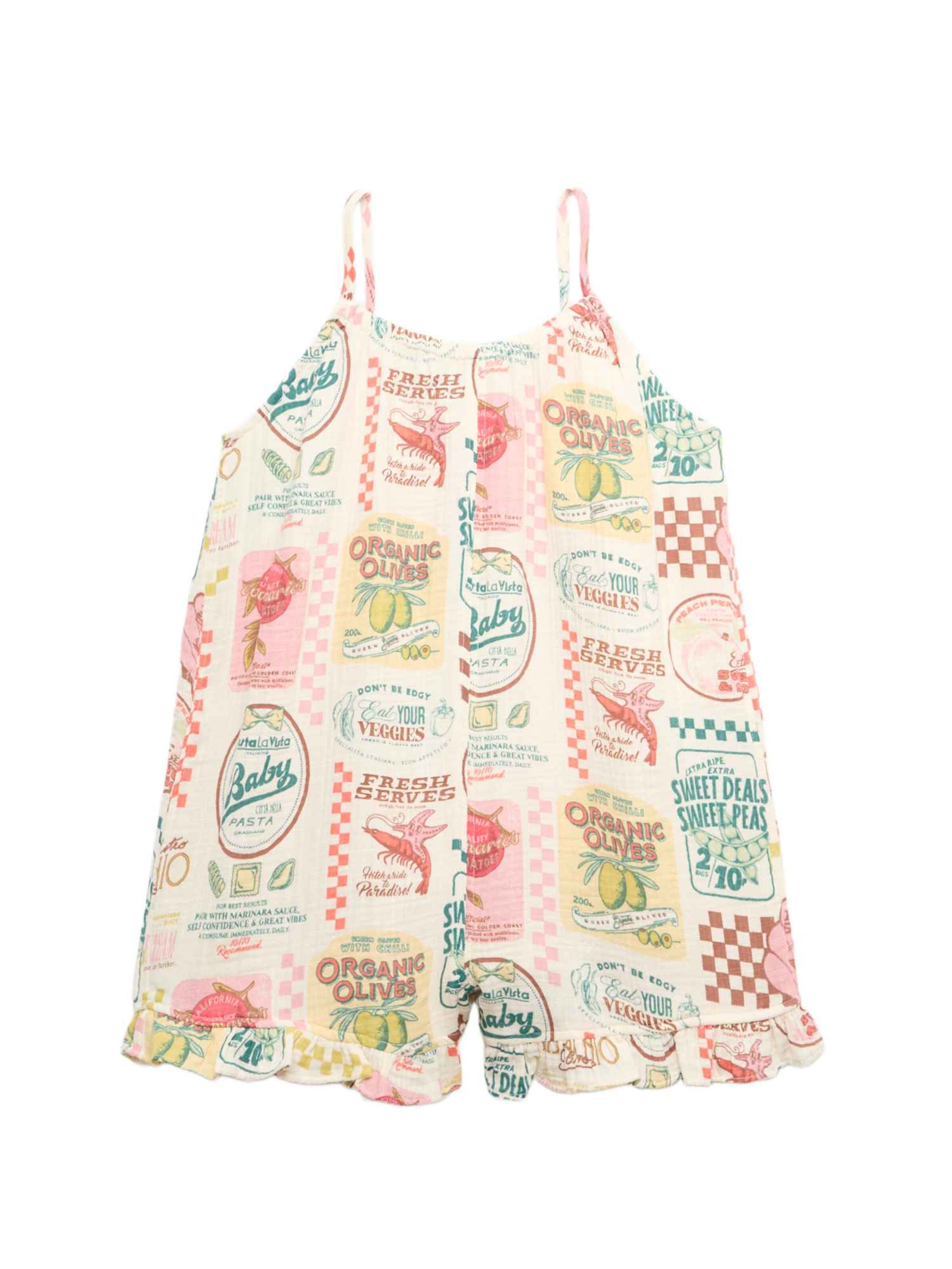Marks & Spencer Overall in Beige: voorkant