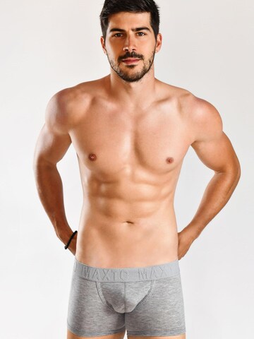 Boxers 'COTTON MAX Boxershorts Men 5er Pack' Maxte en gris : devant