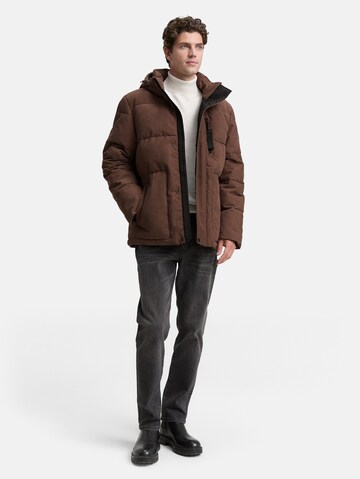 TOM TAILOR Winterjas in Bruin