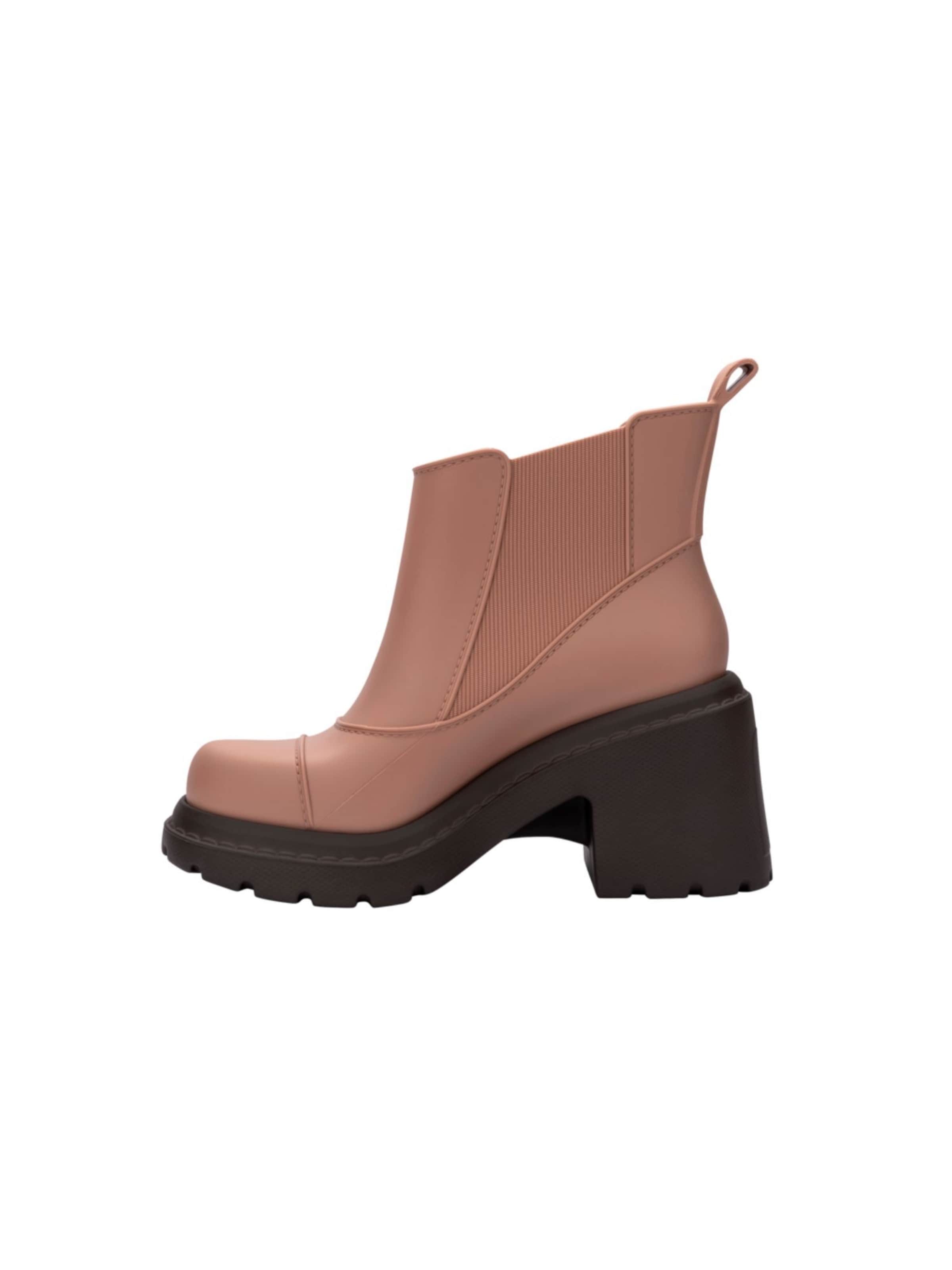MELISSA Chelsea boots 'Courtney' in Bruin: voorkant