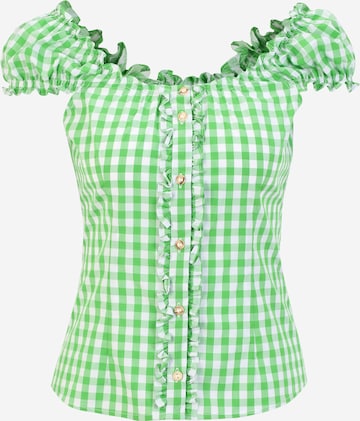 ALMSACH Blouse in Green: front
