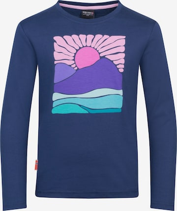 TROLLKIDS Performance Shirt in Blue: front
