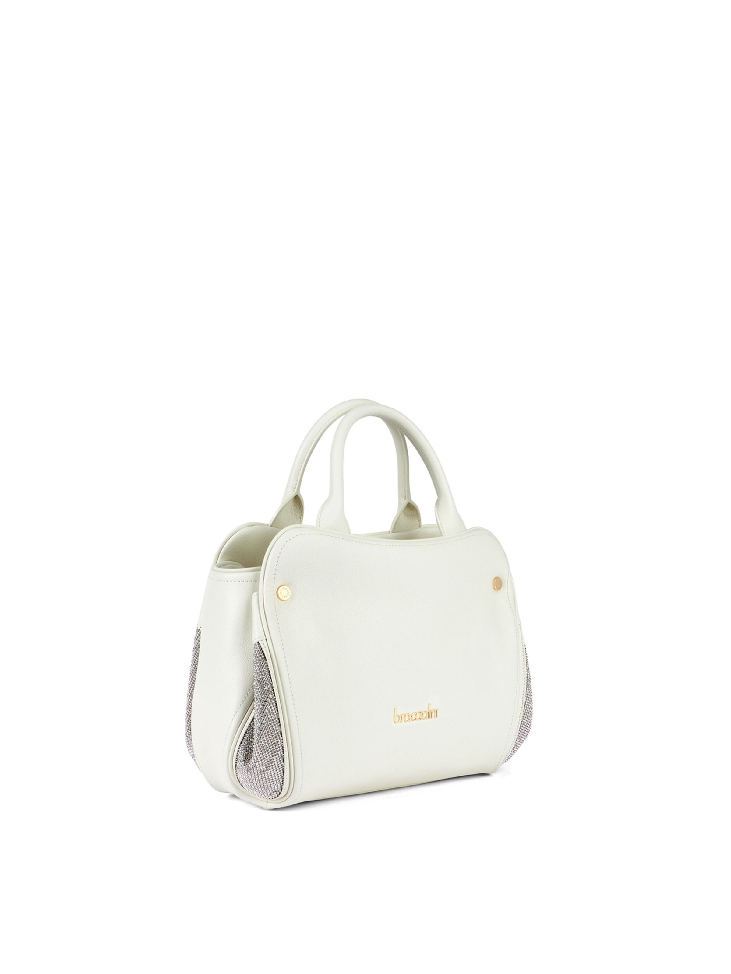 Sacs à main 'Valoria Nova' Braccialini en blanc : devant