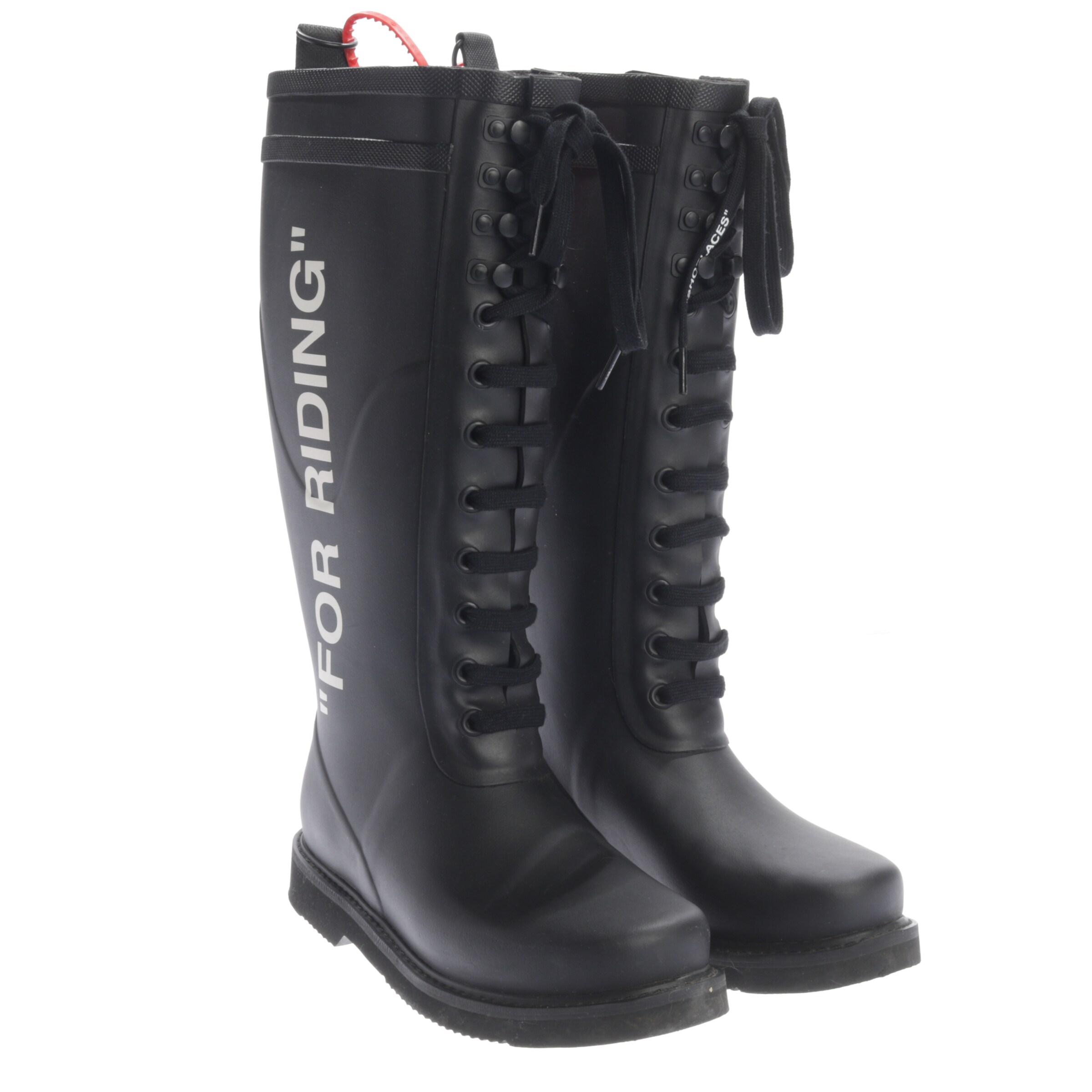 Off-White Stiefel in 38 in schwarz, Produktansicht