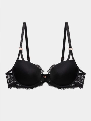 Gianna Bellucci Push-up Bra 'Francesca' in Black: front