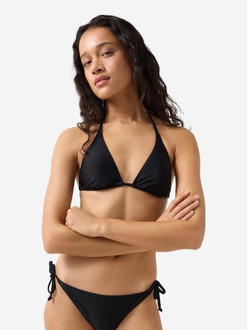 Bogner Fire + Ice Triangel Bikinitop 'Gaby' in Schwarz: Vorderseite