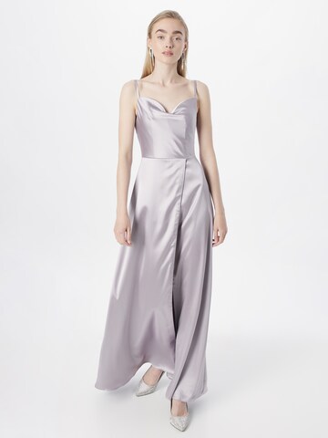 Robe Laona en gris : devant