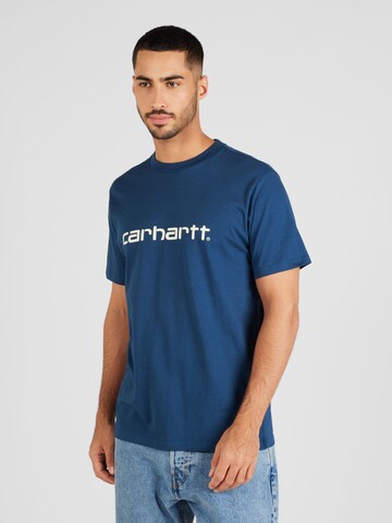 mėlyna Carhartt WIP Marškinėliai: priekis