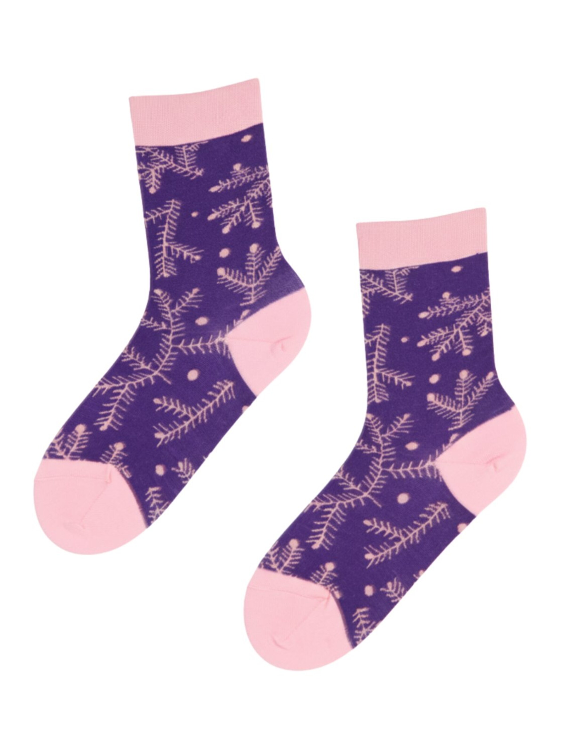 Calzino ''MOOD purple merino wool socks'' di Sokisahtel in lilla