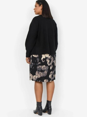 Wasabi Concept Gebreid vest 'Tonja 12' in Zwart