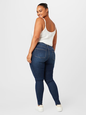 ONLY Curve Skinny Jeans 'CORAL' in Blue