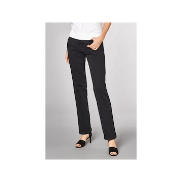 TONI Regular Pants in Black: front