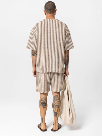VAMOS CLO Shirt 'Loiret' in Braun