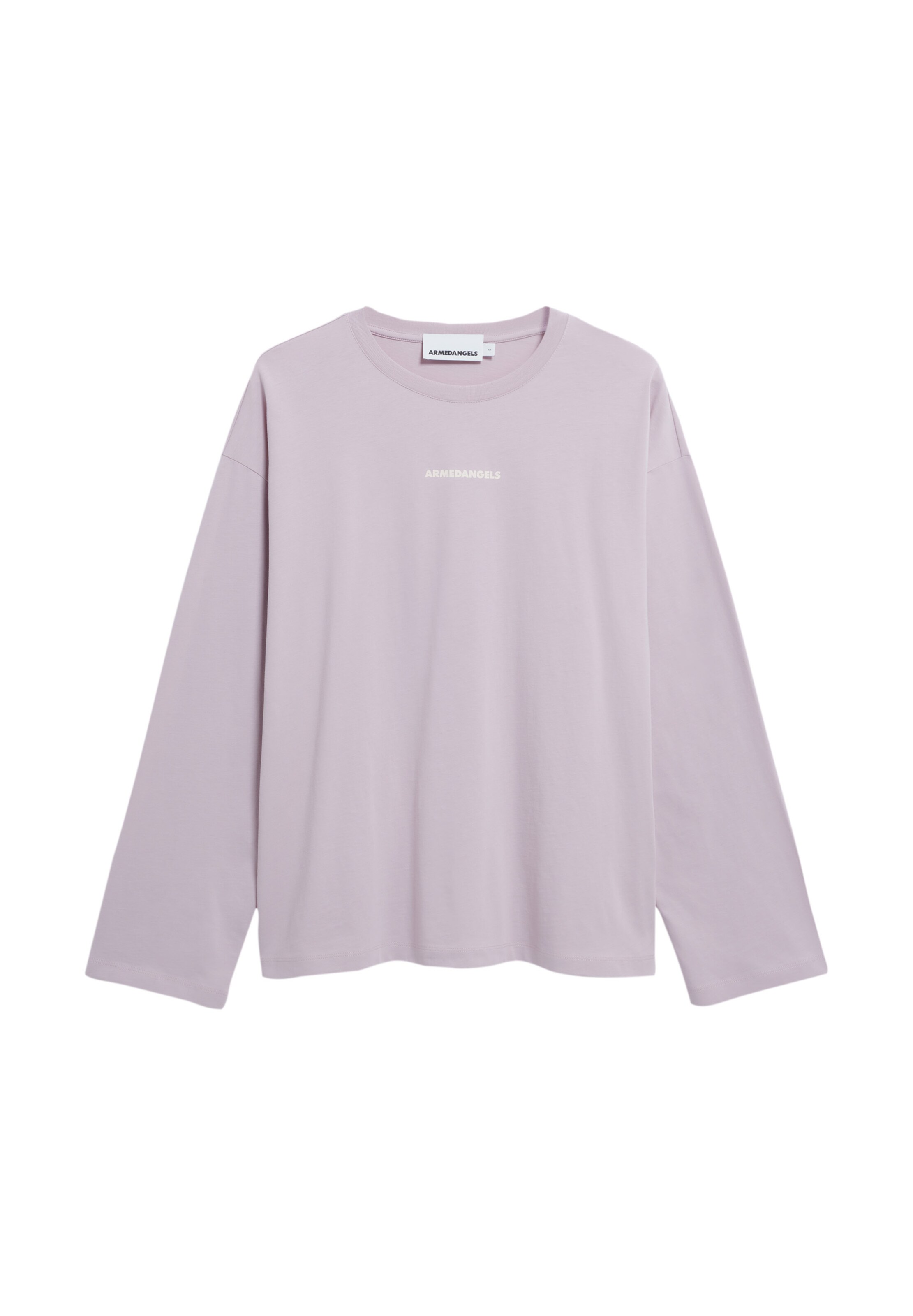 ARMEDANGELS Longsleeve FIETAA SMILE LONGSLEEVE in Lila: Vorderseite