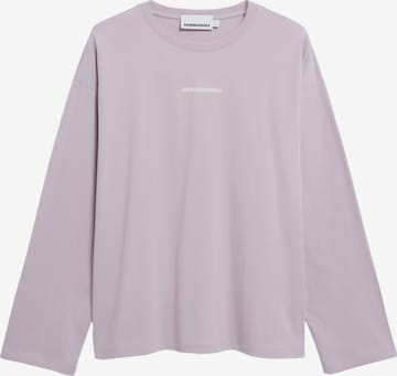 ARMEDANGELS Longsleeve FIETAA SMILE LONGSLEEVE in Lila: Vorderseite