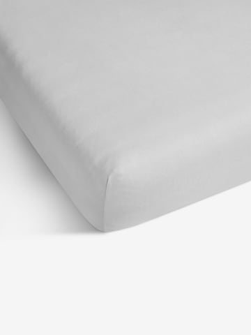 Aspero Bed Sheet 'Minas' in White: front