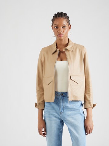 Veste mi-saison 'DARLA' OAKWOOD en beige : devant