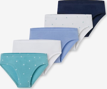 SCHIESSER Slip '95/5' in Blau: Vorderseite