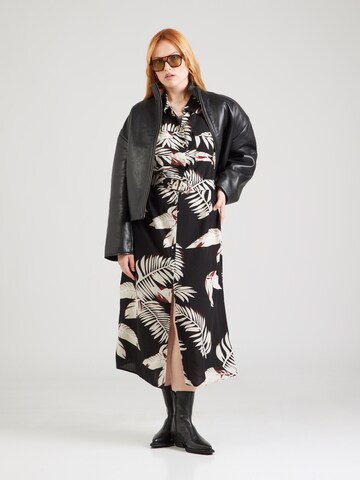 Vero Moda Curve Shirt dress 'VMCEasy' in Black