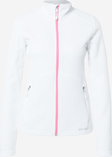 Spyder Athletic Fleece Jacket 'BANDITA' in White, Item view