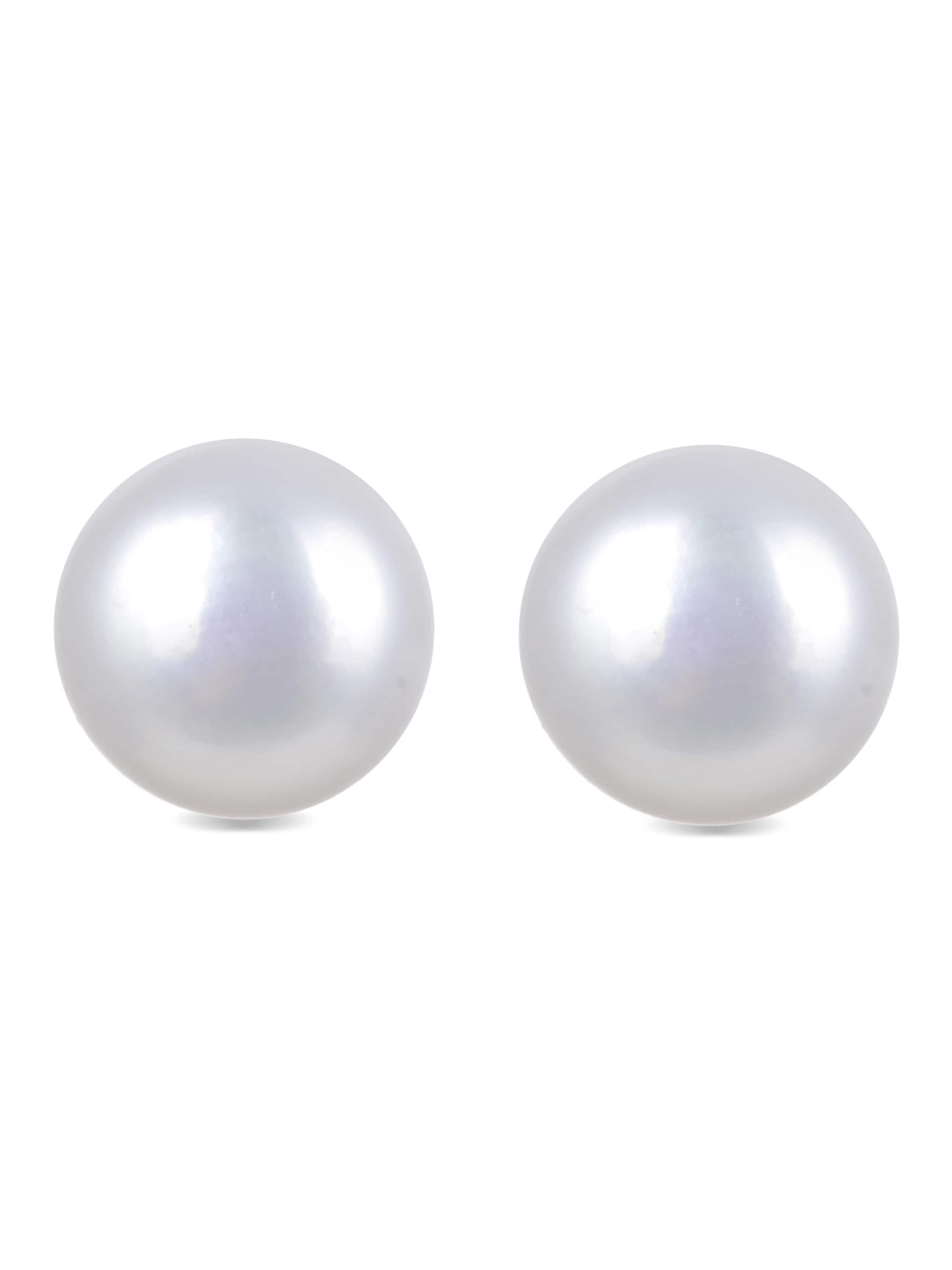 Luxenter Øreringe 'Essential' i hvid, Produktvisning