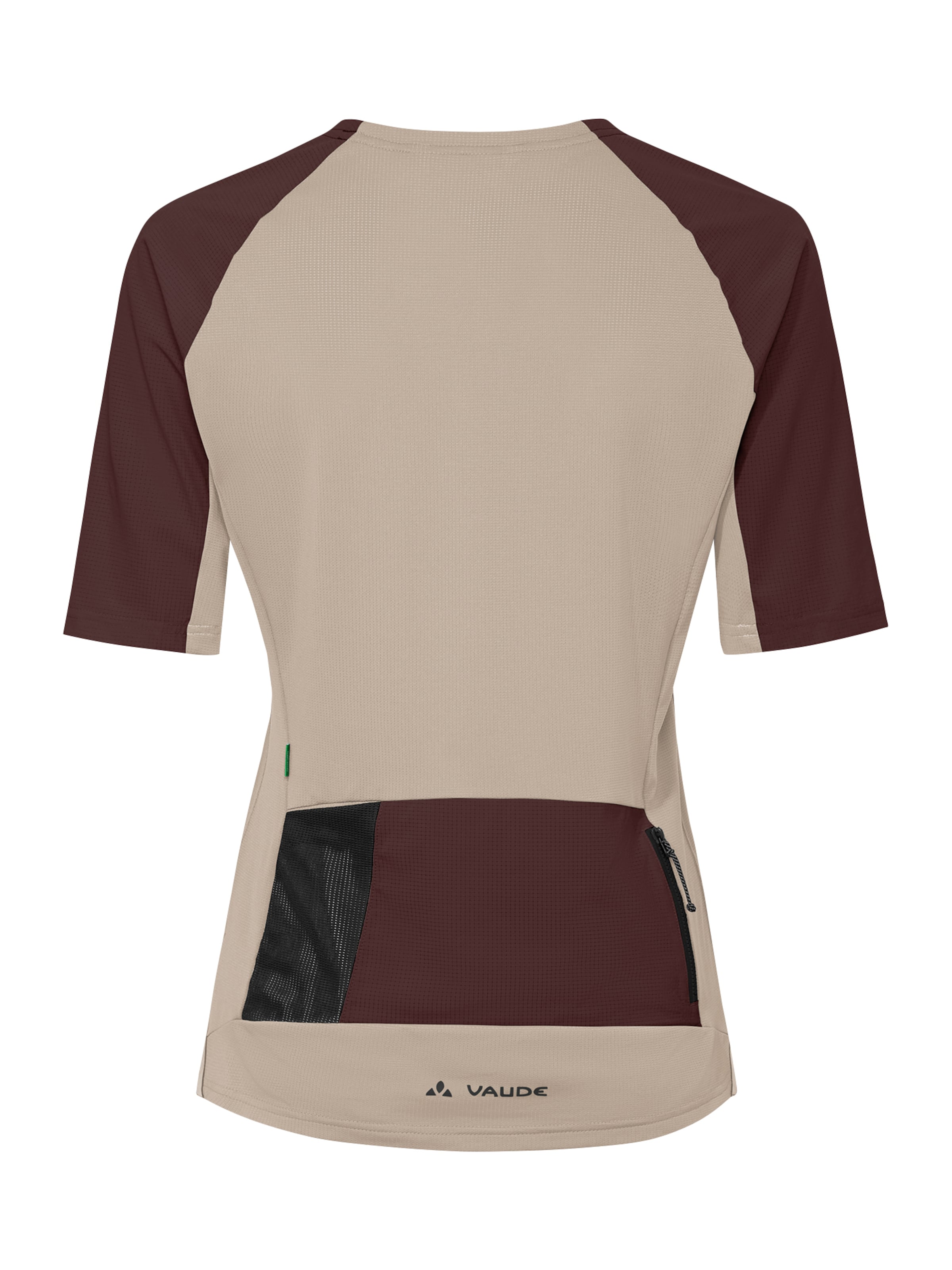VAUDE Functioneel shirt 'Kuro II' in Beige