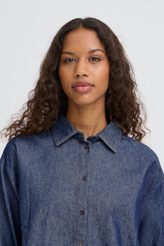 ICHI Shirt in Blauw