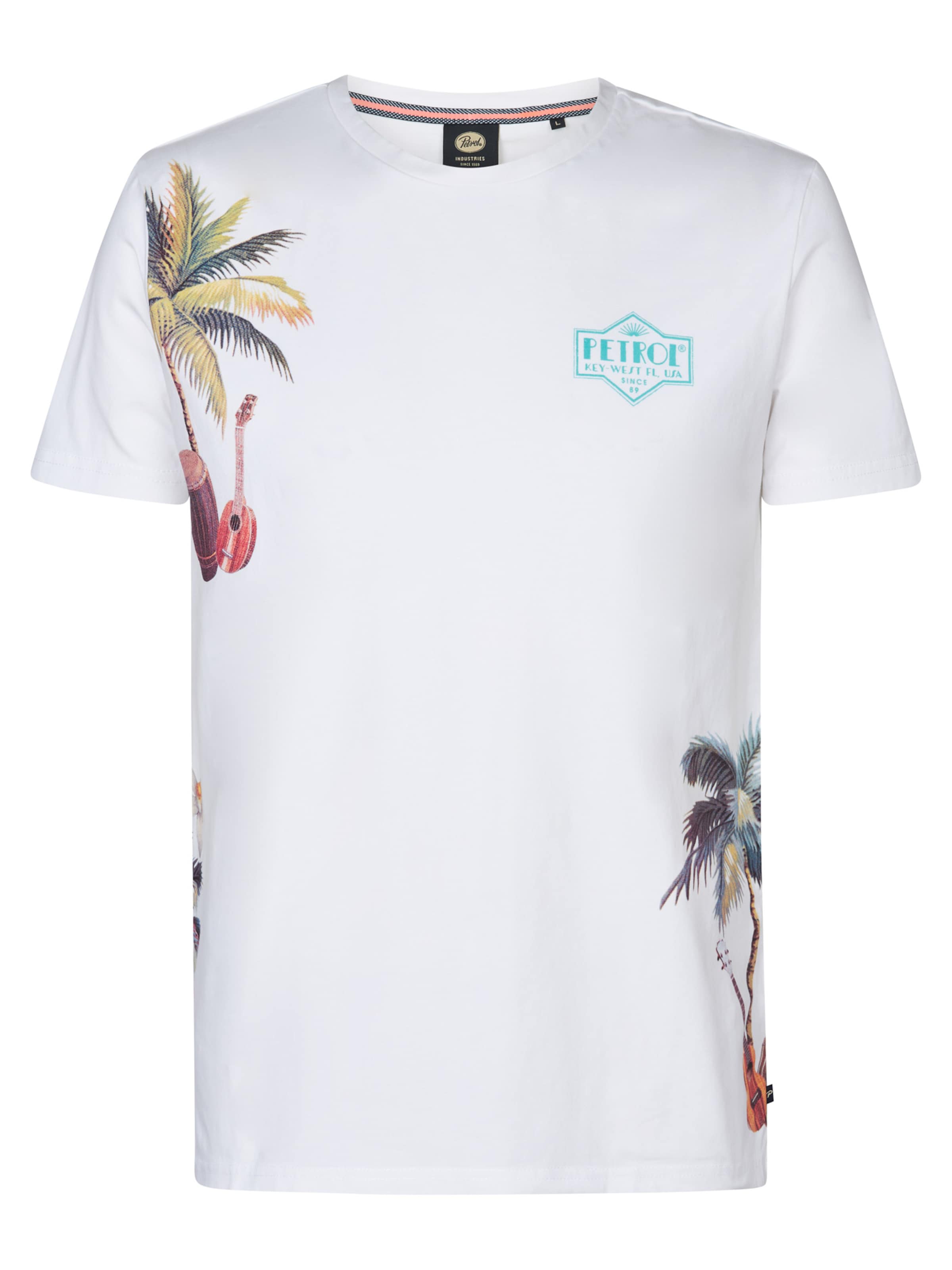 Petrol Industries Särk 'Islandcrest', värv valge: eest vaates