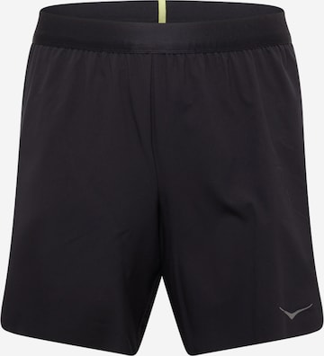 Hoka One One - regular Pantalón deportivo 'GLIDE 7' en negro: frente