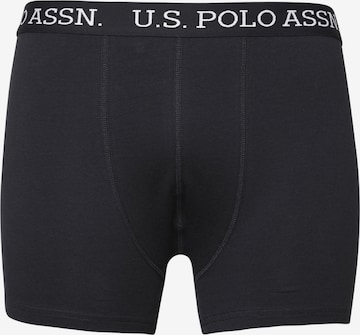 U.S. POLO ASSN. Bokserishortsit 'Abadalla' värissä musta: etupuoli